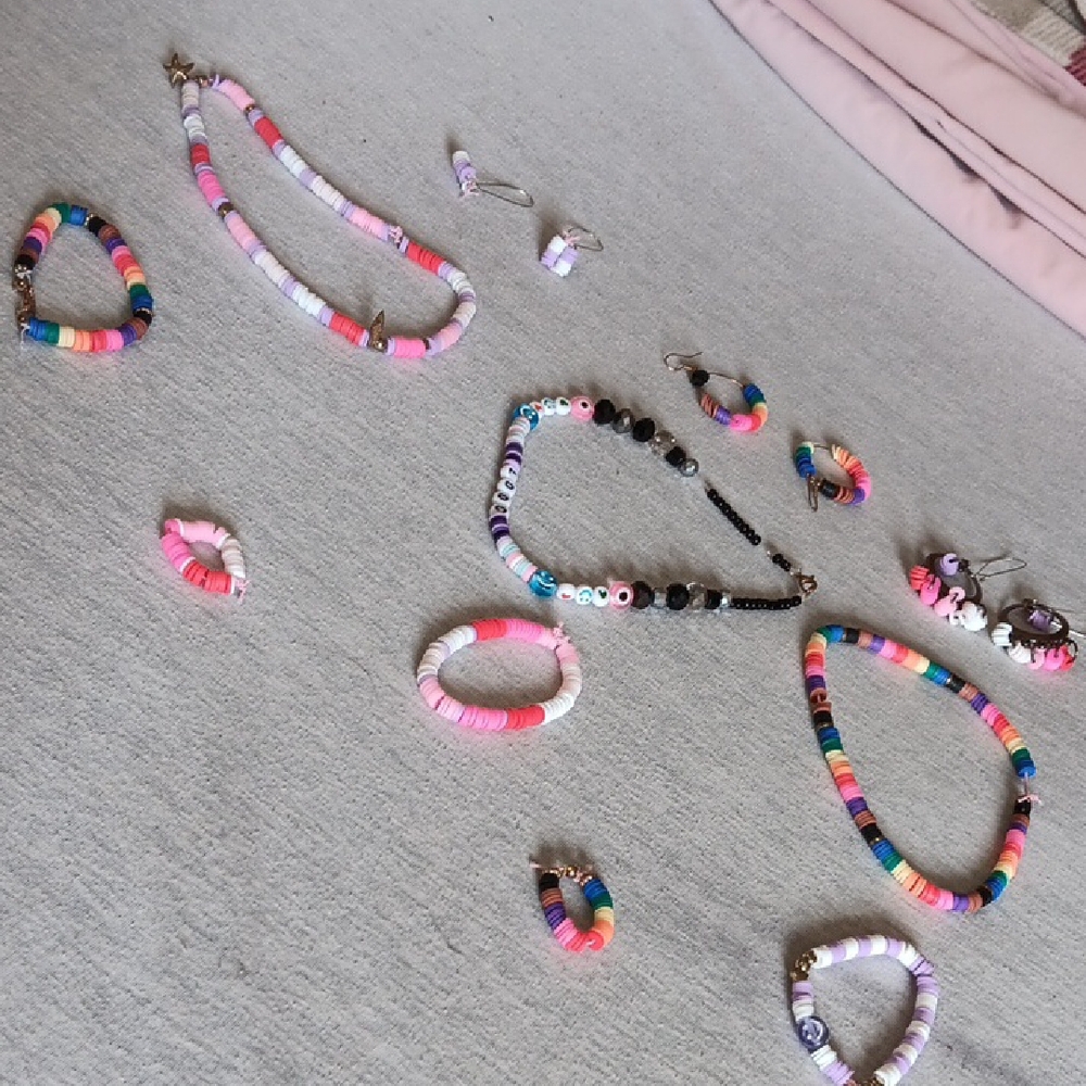 Multicolor Beaded Jewelry Set